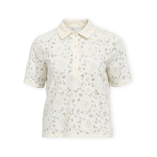 Polo Bianca Shirt - White Sand - Object - Modalova