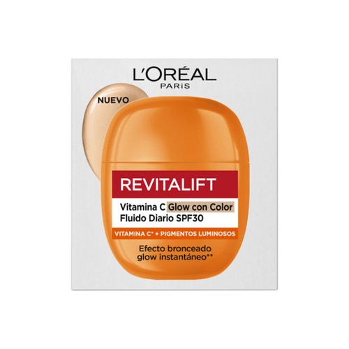 Maquillage BB & CC crèmes Revitalift Vitamine C Fluide Teinté Éclat Quotidien Spf30 - L'oréal - Modalova
