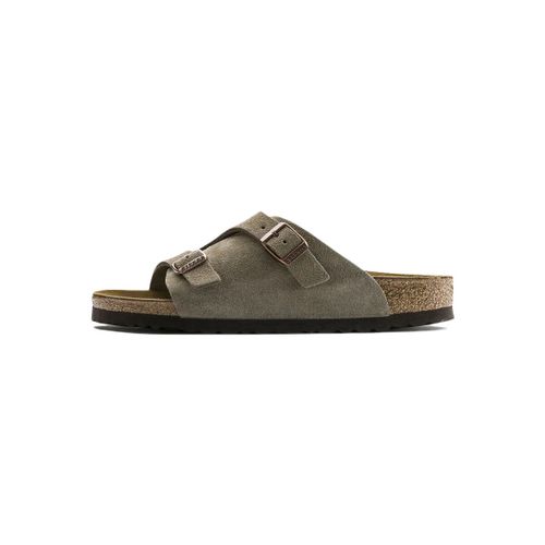 Mules Zürich Suède Taupe - BIRKENSTOCK - Modalova