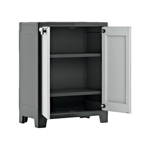 Rangements d'extérieur Armoire de rangement Titan basse noire - Keter - Modalova