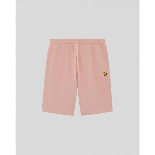 Short ML414VOGT PLAIN SWEATSHORT-Y121 BARLEY - Lyle & Scott - Modalova