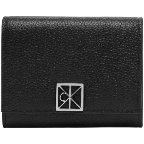 Portefeuille EMBLEM HW PEBBLE TRIFOLD W/ZIP LV04F1128G - Calvin Klein Jeans - Modalova