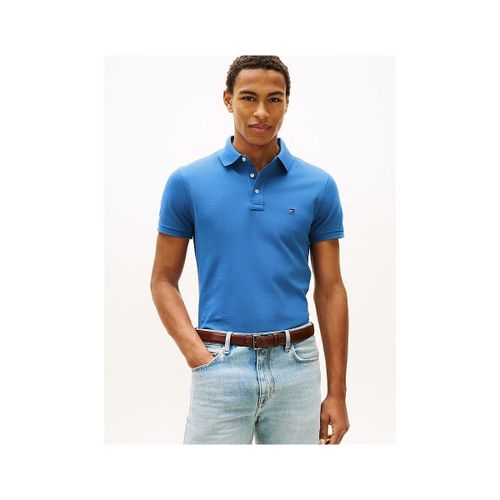 Polo MW0MW17771 SLIM POLO-C4U BLUE ORBIT - Tommy Hilfiger - Modalova