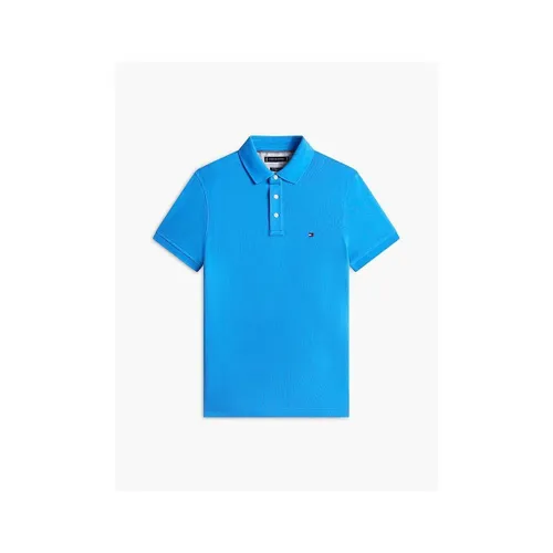 T-shirt MW0MW17771 SLIM POLO-C4U BLUE ORBIT - Tommy Hilfiger - Modalova
