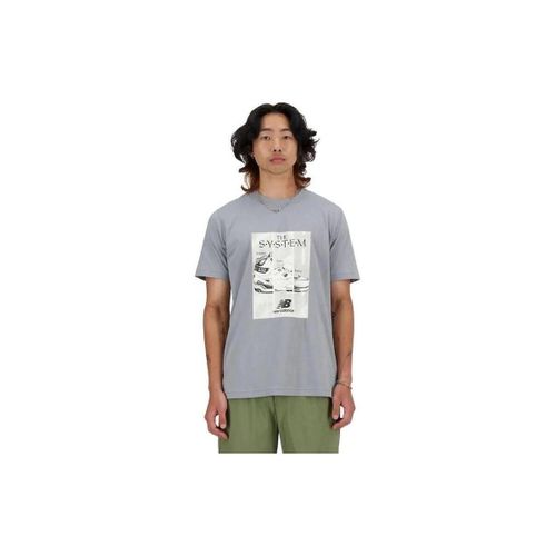 T-shirt New Balance MT41595YST - New Balance - Modalova