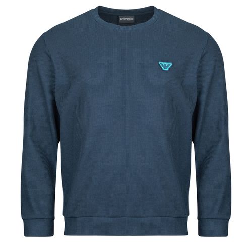 Sweatshirts CREW NECK SWEATSHIRT WAFFLE TERRY - Emporio Armani - Modalova