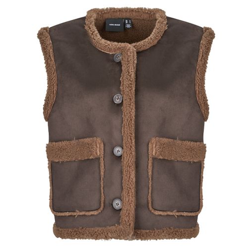 Gilet Vero Moda VMLINA SHORT TEDDY - Vero Moda - Modalova