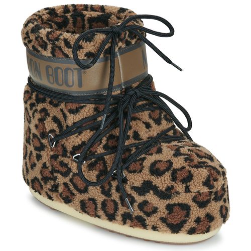 Bottes neige MB ICON LOW FLEECE LEOPARD - Moon Boot - Modalova