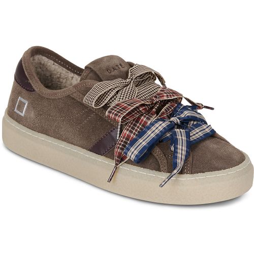 Baskets basses TENDER SUEDE TAUPE - D.A.T.E. - Modalova