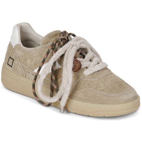 Baskets basses COURT 2.0 SUEDE CAMEL - D.A.T.E. - Modalova