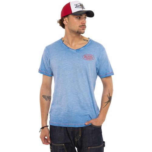 T-shirt T-shirt regular fit col V en jersey CPD Piston - Von Dutch - Modalova