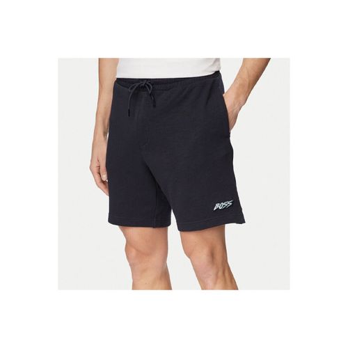 Short Short avec logo imprimé Se_Surf bleu foncé - BOSS - Modalova