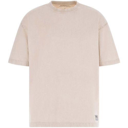 T-shirt Cn Ss Acid Wash Oversize Tee - Guess - Modalova
