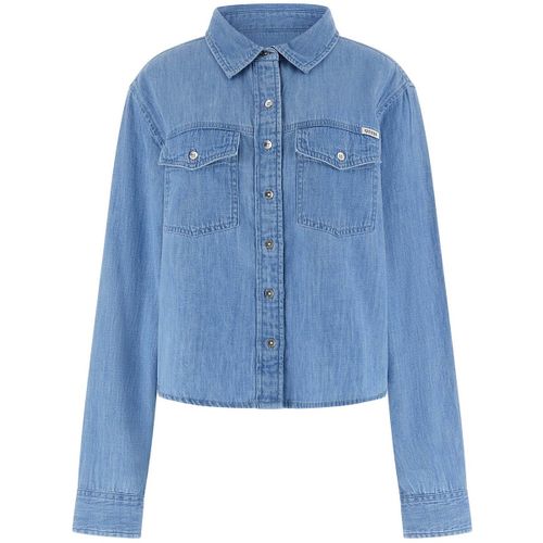 Veste Guess Ls Wren Denim Top - Guess - Modalova