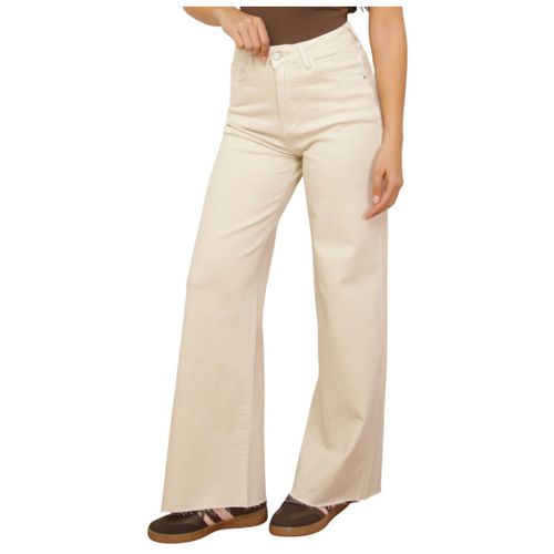 Jeans larges Jeans - Blanc cassé - La Modeuse - Modalova