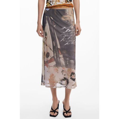 Jupes midi Desigual 25WWFK05 - Desigual - Modalova