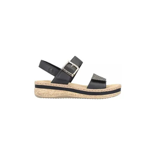 Sandales compensées Chaussures V0951 - Rieker - Modalova