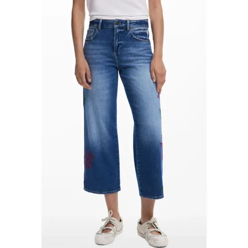 Jeans 3/4 & 7/8 Desigual 25WWDD21 - Desigual - Modalova