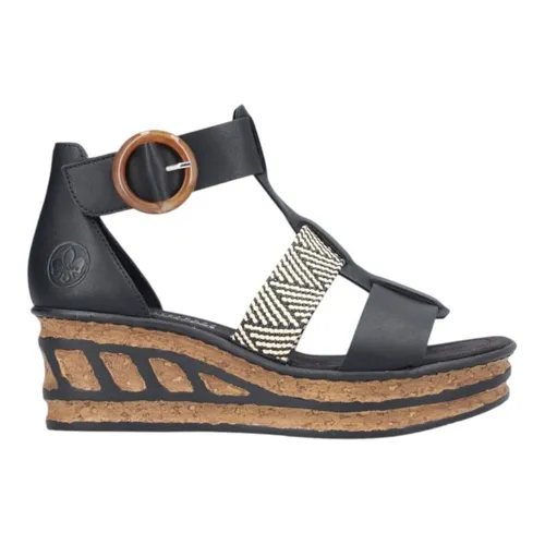 Sandales compensées Chaussures 68182 - Rieker - Modalova
