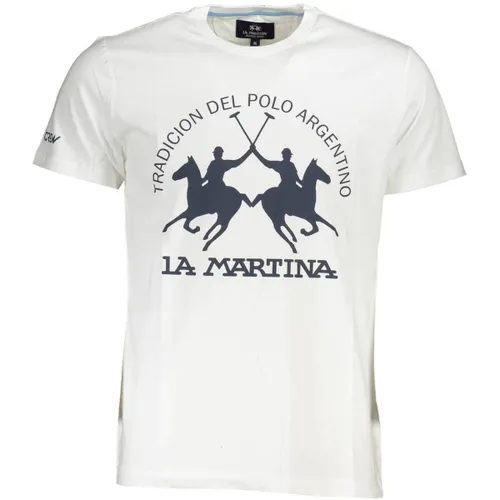 T-shirt XMR011JS206_C0DE6C7 - La Martina - Modalova