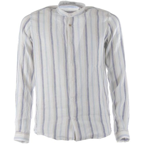 Chemise Berenice Collo Coreana Lino - Sl56 - Modalova