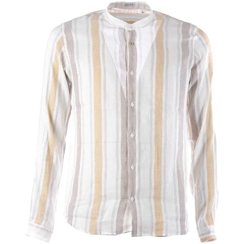 Chemise Berenice Collo Coreana Lino - Sl56 - Modalova