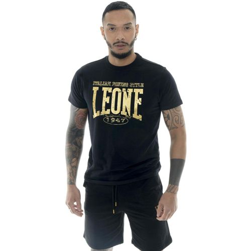 T-shirt Man Short Sleeves Boxing Legend - Leone 1947 - Modalova