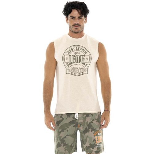 Debardeur Man T-Shirt Sleveless Military 1947 - Leone 1947 - Modalova