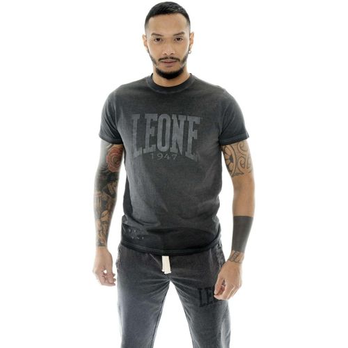 T-shirt Man Short Sleeves Old Wash - Leone 1947 - Modalova