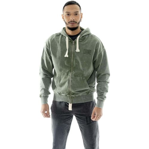 Sweatshirts à capuche Man Hoody Full Zip Old Wash - Leone 1947 - Modalova
