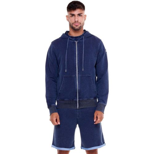 Sweatshirts à capuche Man Hoody Full Zip Indigo - Leone 1947 - Modalova