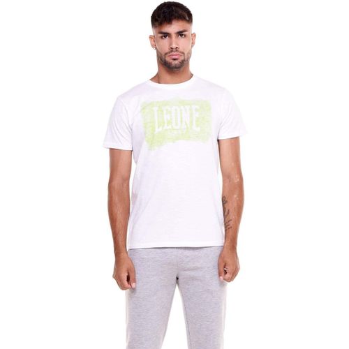 T-shirt Man Short Sleeves Indigo - Leone 1947 - Modalova