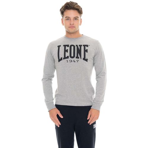 T-shirt Man Long Sleeves Big Logo - Leone 1947 - Modalova