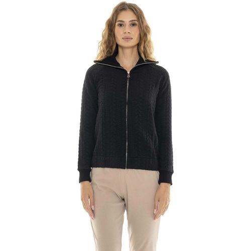 Sweatshirts Woman Bonded High Collar Relaxed - Leone 1947 - Modalova
