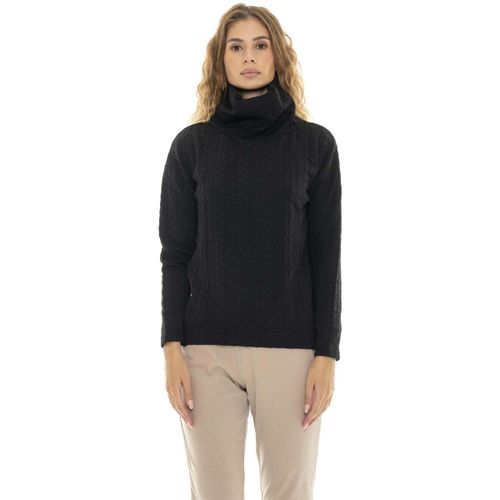 Pull Woman Bonded High Collar Relaxed - Leone 1947 - Modalova