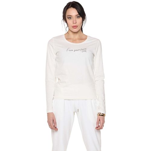 T-shirt Woman Long Sleeves Relaxed - Leone 1947 - Modalova