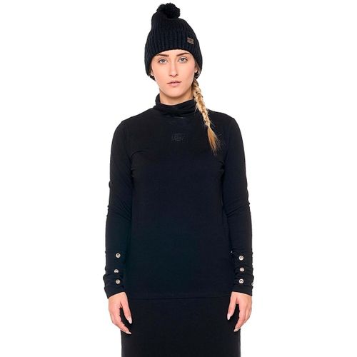 T-shirt Woman Long Sleeves Black Ring - Leone 1947 - Modalova