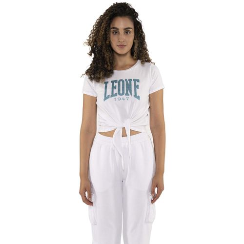 T-shirt Woman Short Sleeves Spring Vibes - Leone 1947 - Modalova