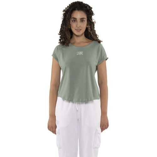 T-shirt Woman Short Sleeves Spring Vibes - Leone 1947 - Modalova