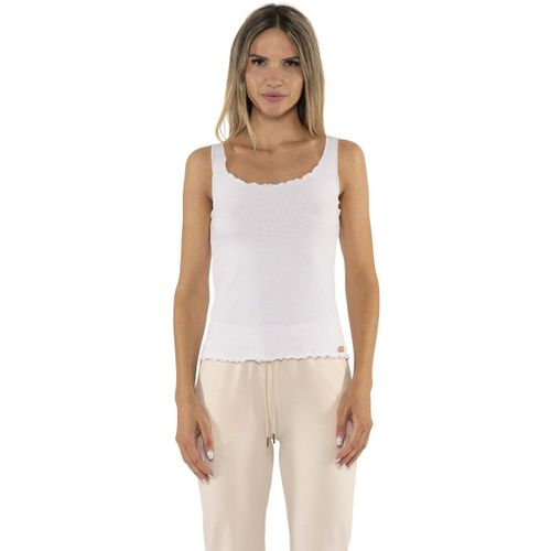 Debardeur Woman Tank Rib Chic - Leone 1947 - Modalova