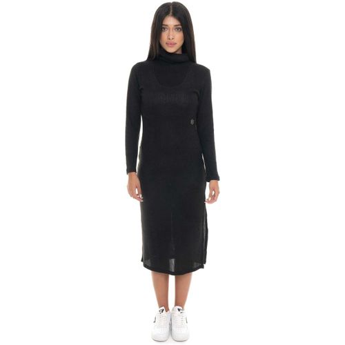 Robes midi Woman Rib Dress Gold Studs - Leone 1947 - Modalova
