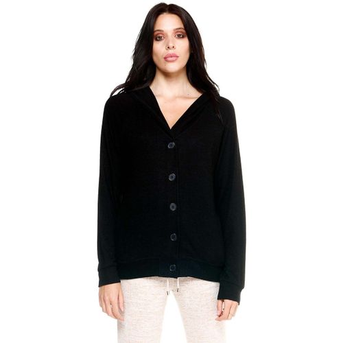 Gilet Woman Hoody Full Button Chic Boxing - Leone 1947 - Modalova