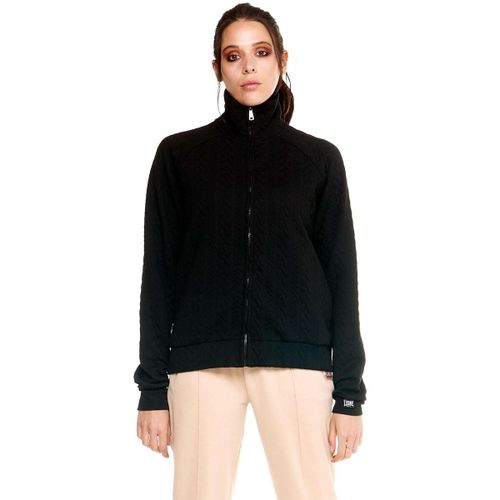 Veste Woman High Collar Bonded Full Zip Greyss - Leone 1947 - Modalova