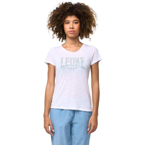 T-shirt Woman Short Sleeves Bright - Leone 1947 - Modalova