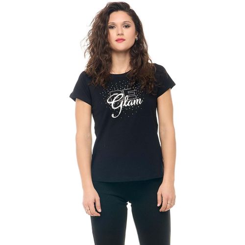 T-shirt Woman Short Sleeves Be Glam - Leone 1947 - Modalova