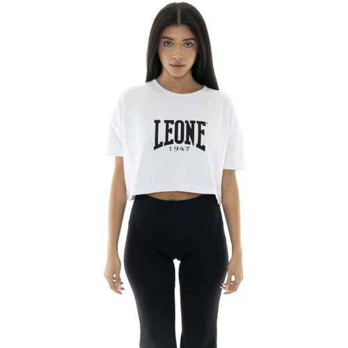 T-shirt Woman Crop New Basic - Leone 1947 - Modalova