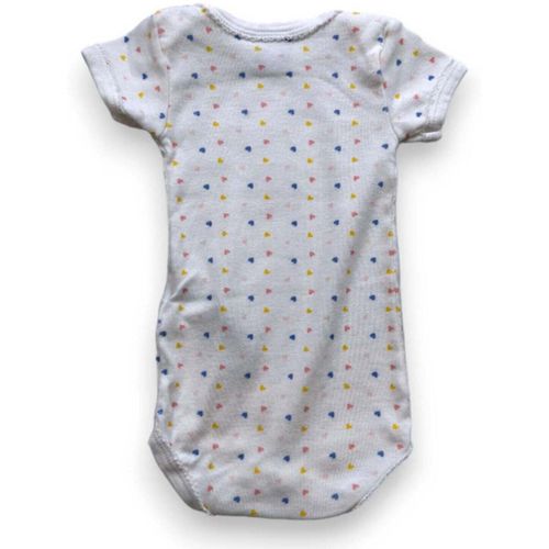 Bodies Body blanc à coeurs multicolores - Petit Bateau - Modalova