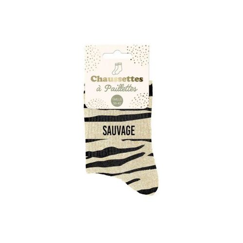 Chaussettes Sauvage animal - Les Sachoussettes - Modalova