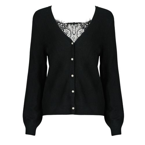 Gilet ONLADELE LS LACE MIX REVERS CARDI - Only - Modalova