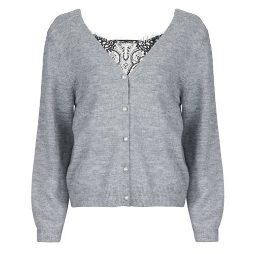 Gilet ONLADELE LS LACE MIX REVERS CARDI - Only - Modalova